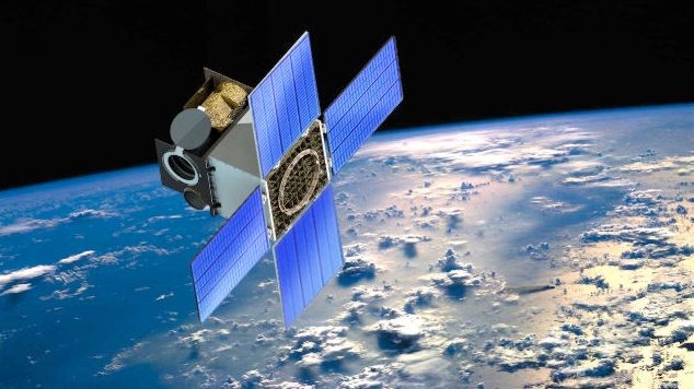 Joint Milli-Arcsecond Pathfinder Survey (JMAPS) satellite Credit: U.S. Naval Observatory artist's concept