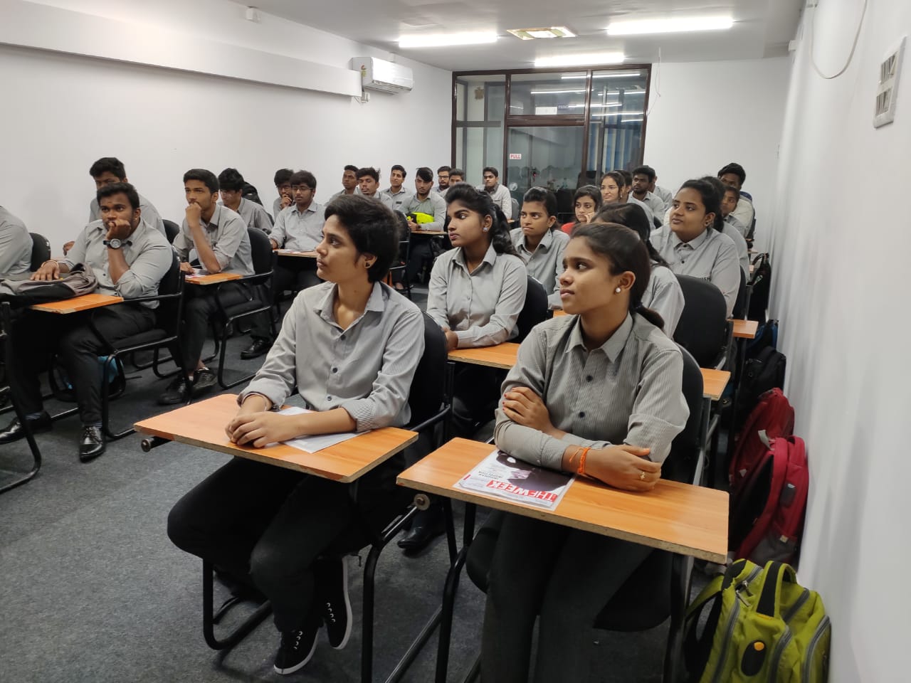 Students in classroom