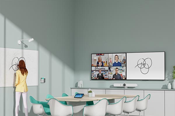 Logitech Introduces Collaborative Whiteboard Solution For Hybrid Offices and ClassroomsLogitech Introduces Collaborative Whiteboard Solution For Hybrid Offices and Classrooms