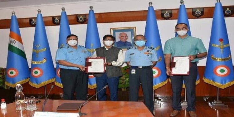IIT Kanpur and Indian Air Force Sign MoU