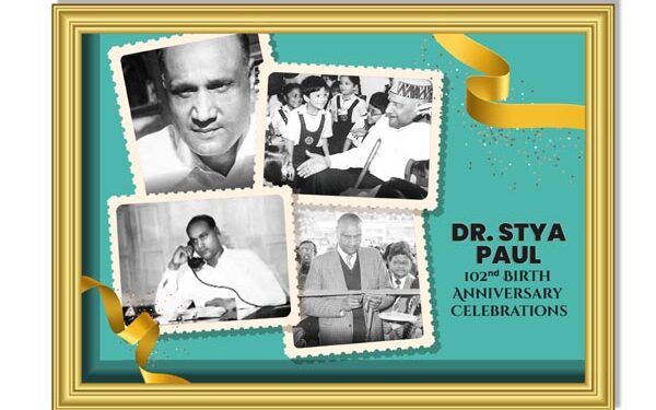 Apeejay Stya Family Celebrates Dr Stya Paul’s 102nd Birth Anniversary