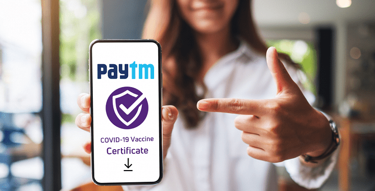 COVID-19 Vaccine Certificates for International Travel Now Available from Paytm Mini App Store