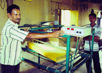 Tech Weaves the Silk Saree