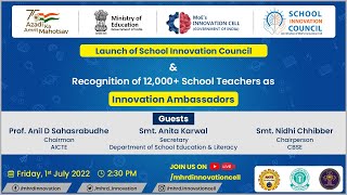 Aligning with the Principles of NEP, School Innovation Council Launched