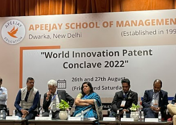 Apeejay School of Management holds World Innovation Patent Conclave 2022