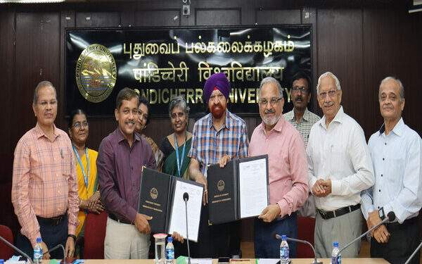 Pondicherry University signs agreement with five ICMR institutes