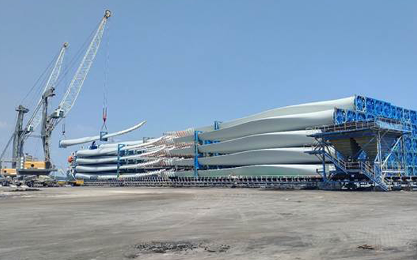 V.O. Chidambaranar Port handles highest number of Import Windmill blades in a single consignment