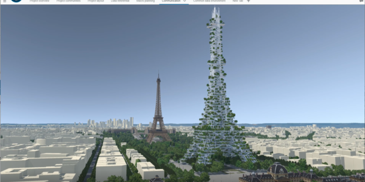Dassault Systèmes Reimagines the Eiffel Tower in Disruptive Project for More Sustainable Infrastructure and Cities
