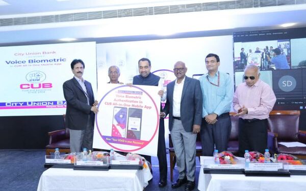 City Union Bank launches India’s 1st Voice Biometric Authentication Banking App