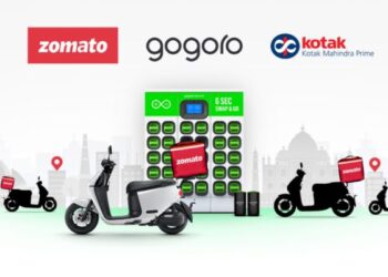 Zomato, Kotak Mahindra Prime join hands with Gogoro to accelerate EV adoption by delivery partners