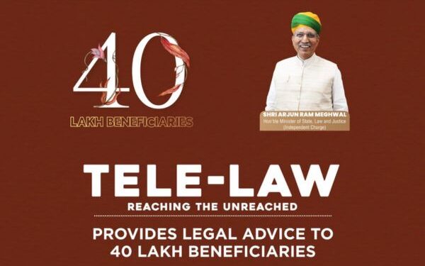 Reaching the Unreached: Tele- Law Achieves Milestone of 40 Lakh Beneficiaries