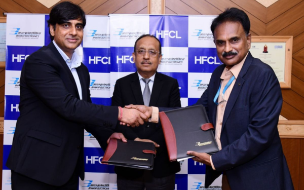 BEL, HFCL sign MoU to leverage business opportunities across defence, telecom & railway sectors