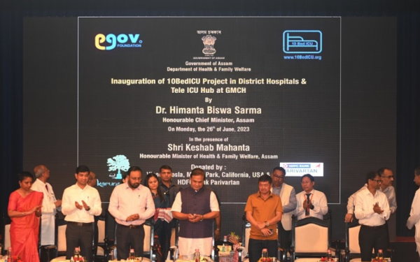 eGov Foundation and Assam Government to install 365 ICU beds as part of their 10BedICU project