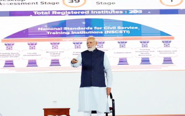 PM emphasizes on capacity building and ending working in silos at National Training Conclave