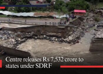 Centre releases Rs 7,532 crore to states under SDRF