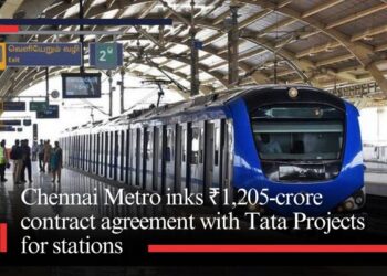 Chennai Metro inks ₹1,205-crore contract agreement with Tata Projects for stations