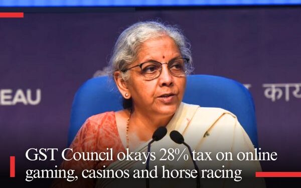 GST Council okays 28% tax on online gaming, casinos and horse racing