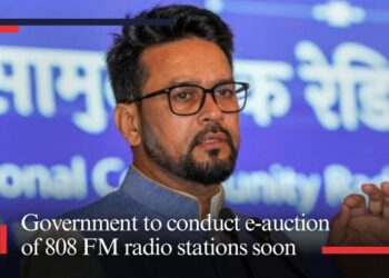 Government to conduct e-auction of 808 FM radio stations soon