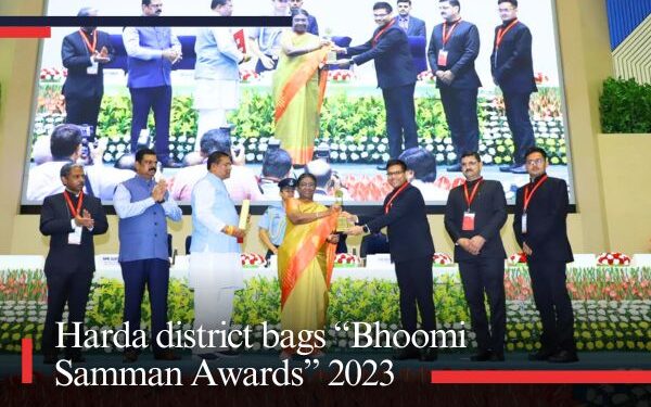 Harda district bags “Bhoomi Samman Awards” 2023
