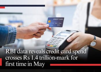 RBI data reveals credit card spend crosses Rs 1.4 trillion-mark for first time in May