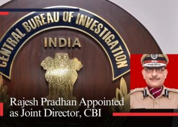 Rajesh Pradhan Appointed as Joint Director, CBI