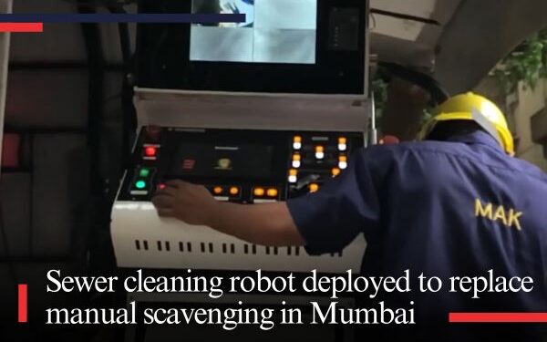 Sewer cleaning robot deployed to replace manual scavenging in Mumbai
