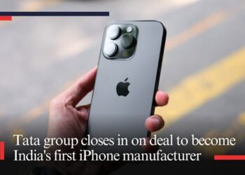 Tata group closes in on deal to become India's first iPhone manufacturer
