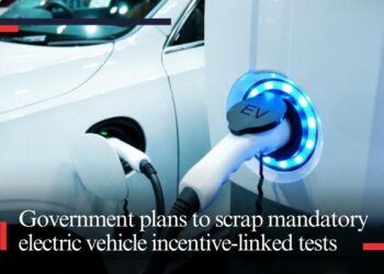 Government plans to scrap mandatory electric vehicle incentive-linked tests