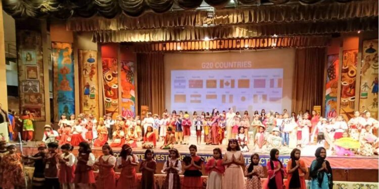 Noida's Apeejay School held activities to create awareness on India holding G-20 Event