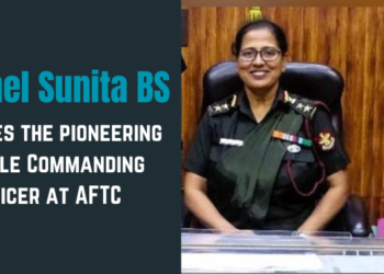 Breaking barriers: Colonel Sunita BS becomes the pioneering female Commanding Officer at AFTC