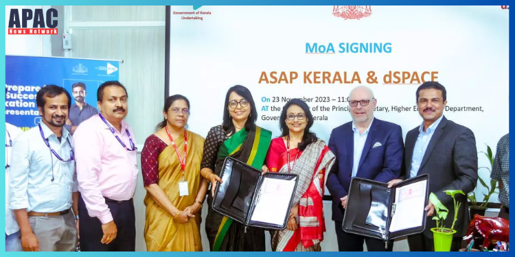 ASAP Kerala and dSPACE unite forces: Empowering Kerala's youth with innovative skill partnerships