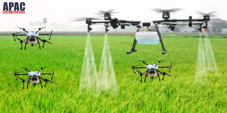 Government empowers 15,000 women's self-help groups with drone technology for agriculture