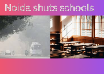 Noida shuts schools till Class 9 until November 10 due to severe air pollution, shifts to online classes