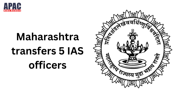 Maharashtra transfers 5 IAS officers, Asheesh Sharma appointed GST Commissioner