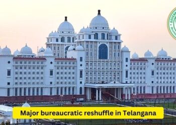 Major bureaucratic reshuffle in Telangana, 10 IAS Officers transferred