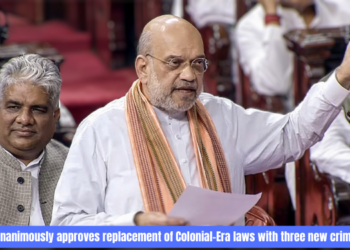 Lok Sabha unanimously approves replacement of Colonial-Era laws with three new criminal law Bills