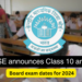 CBSE announces Class 10 and 12 Board exam dates for 2024