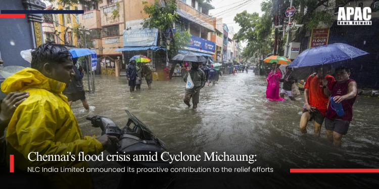 NLC India Limited deploys high-capacity pumps to aid Chennai's flood crisis amid Cyclone Michaung