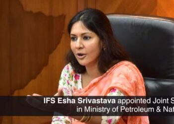 IFS Esha Srivastava appointed Joint Secretary in Ministry of Petroleum & Natural Gas