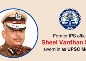 Former IPS officer Sheel Vardhan Singh sworn in as UPSC Member