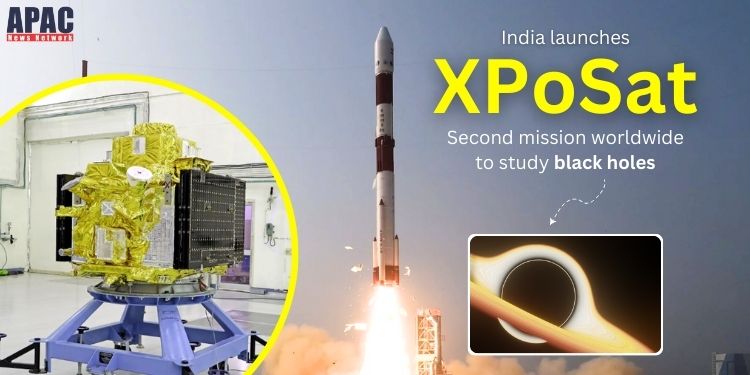 India launches XPoSat: Second mission worldwide to study black holes