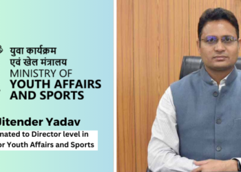IAS Jitender Yadav re-designated to Director level in Ministry for Youth Affairs and Sports