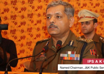 IPS A K Choudhary named Chairman, J&K Public Service Commission