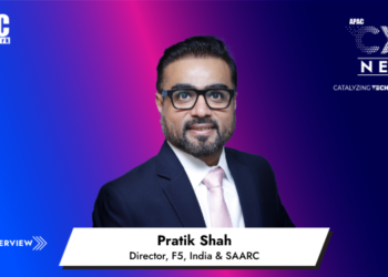 Pratik Shah, Managing Director, F5, India & SAARC 