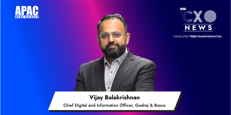 Vijay Balakrishnan, Chief Digital and Information Officer, Godrej & Boyce