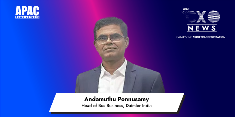 Daimler India Appoints Andamuthu Ponnusamy as Head of Bus Business