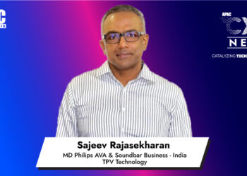 TPV Technology appoints Sajeev Rajasekharan as MD of the Philips AVA & Soundbar Business in India