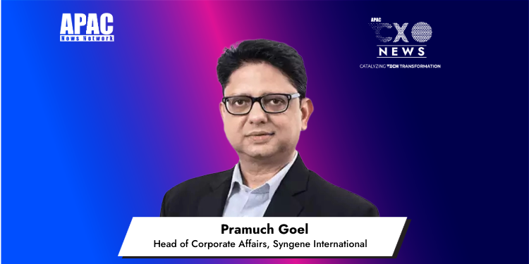 Pramuch Goel, Head of Corporate Affairs, Syngene International