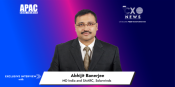 Abhijit Banerjee, MD India, and SAARC, Solarwinds