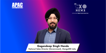 Gagandeep Singh Nanda, National Sales Director (Government), MongoDB India